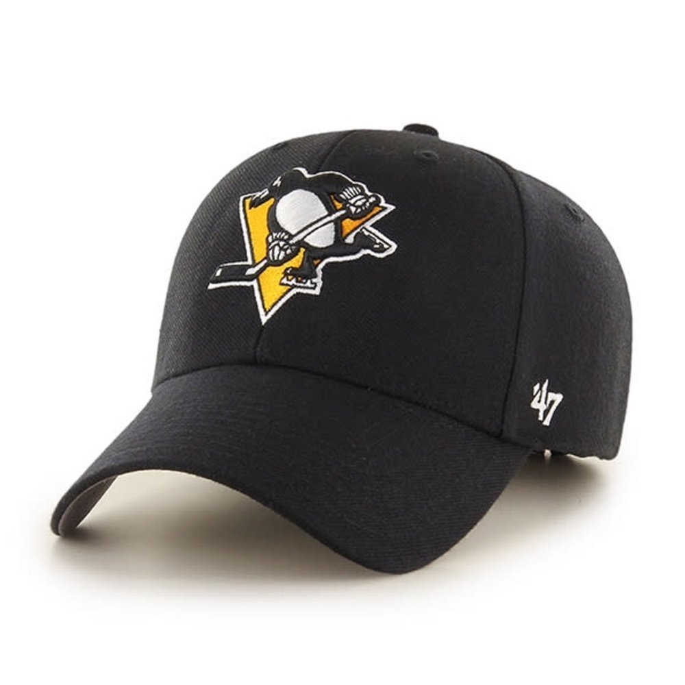 47 Black and Yellow Logo Baseball Cap
